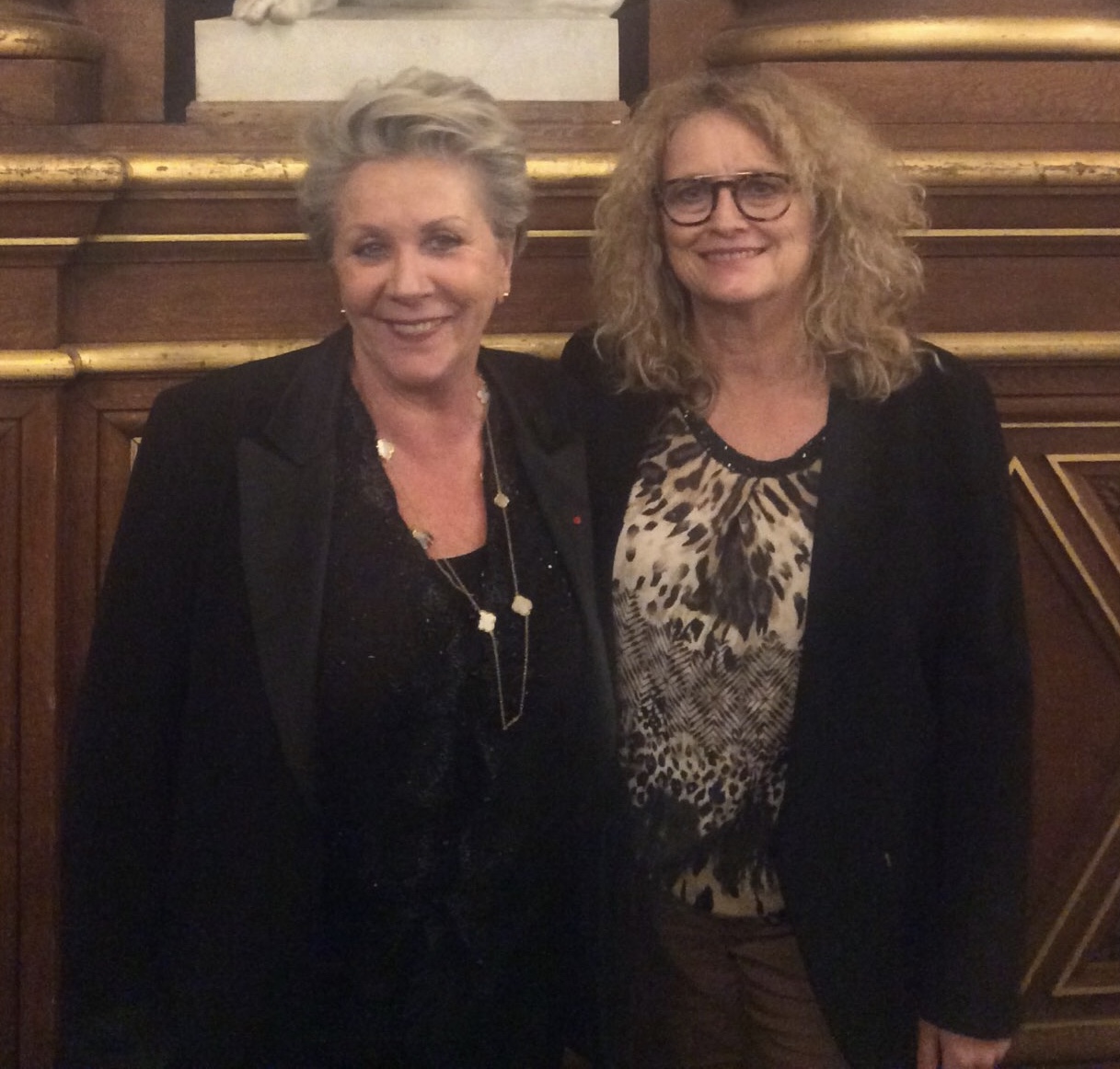 Françoise Laborde, journaliste, présidente du jury, et Françoise Laborde, sénatrice ont assisté au Prix Laïcité 2018