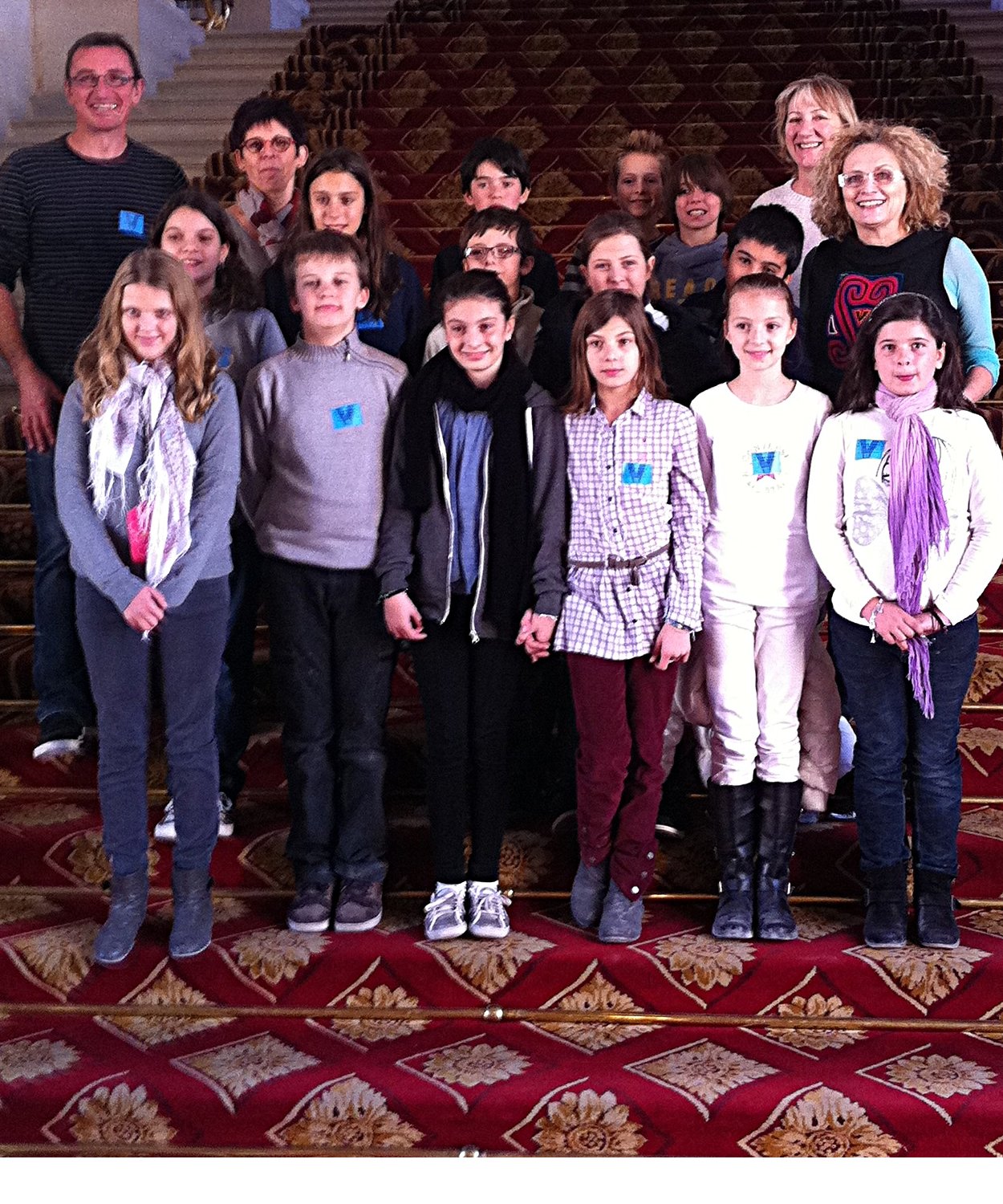 Françoise Laborde reçoit au Sénat, les membres du comseil Municipal des Jeunes CM1 CM2 de Beauzelle, le 31 octobre