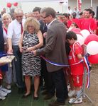 29 juin 2012 : Inauguration terrain de basket 3 x 3