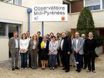 Octobre 2010  Visite à l'Observatoire Régional