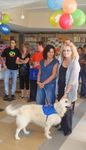 15.09.2011 : Remise du chèque de l'EHPAD St Jacques à l'association Handi Chiens