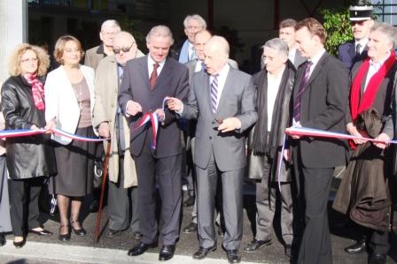 Mardi 24 novembre 2009, inauguration du Centre Incendie Secours St Agne - Buchens