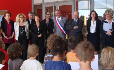Mercredi 28 avril, Inauguration du groupe scolaire Léonard de Vinci à Seilh