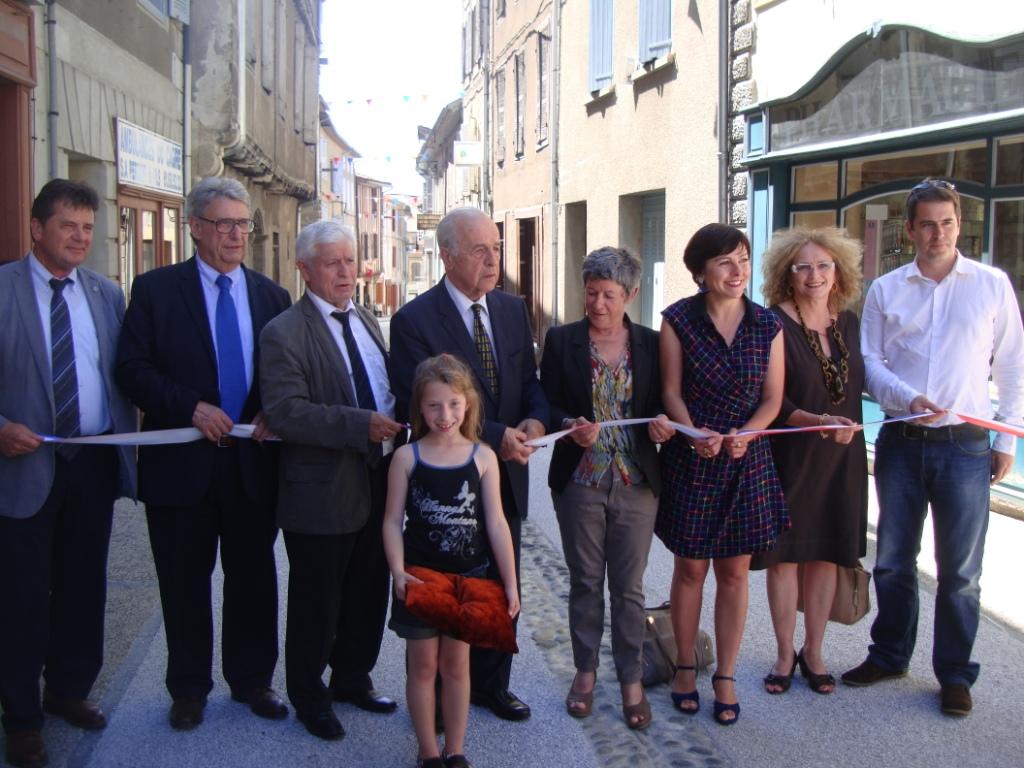 Aspet - Inauguration du Centre Bourg rénové