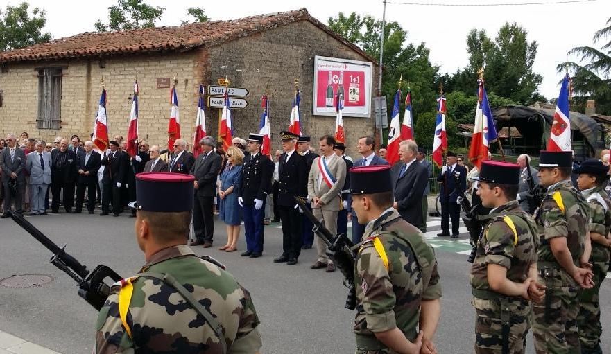 Commémoration Buzet sur Tarn