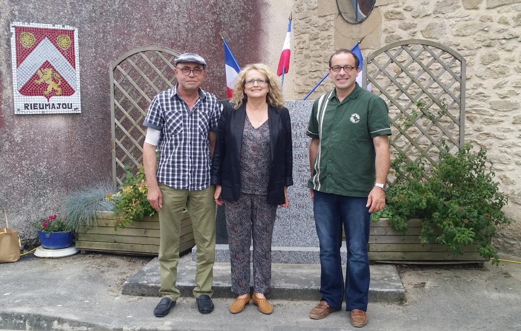 Visite à Rieumajou à l'occasion de la Fête locale