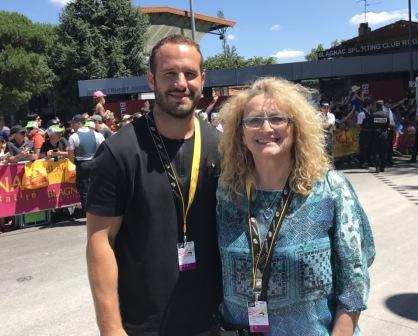 Départ de la 14ème étape du Tour de France à Blagnac