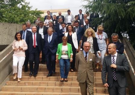 Visite du Ministre Jacques Mézard à Colomiers