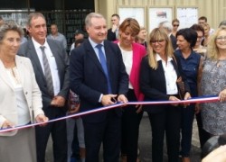 Inauguration de l'école maternelle Niboul à Toulouse