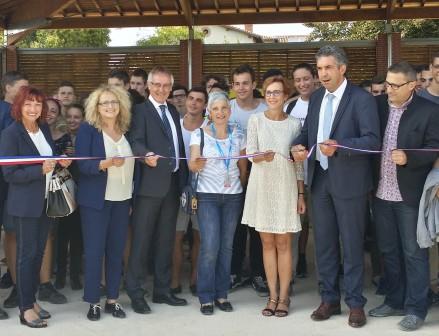 Inauguration de la Halle paysagère du LEGTA d'Ondes