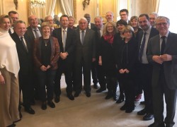 Voeux du Président Larcher aux membres du R.D.S.E.