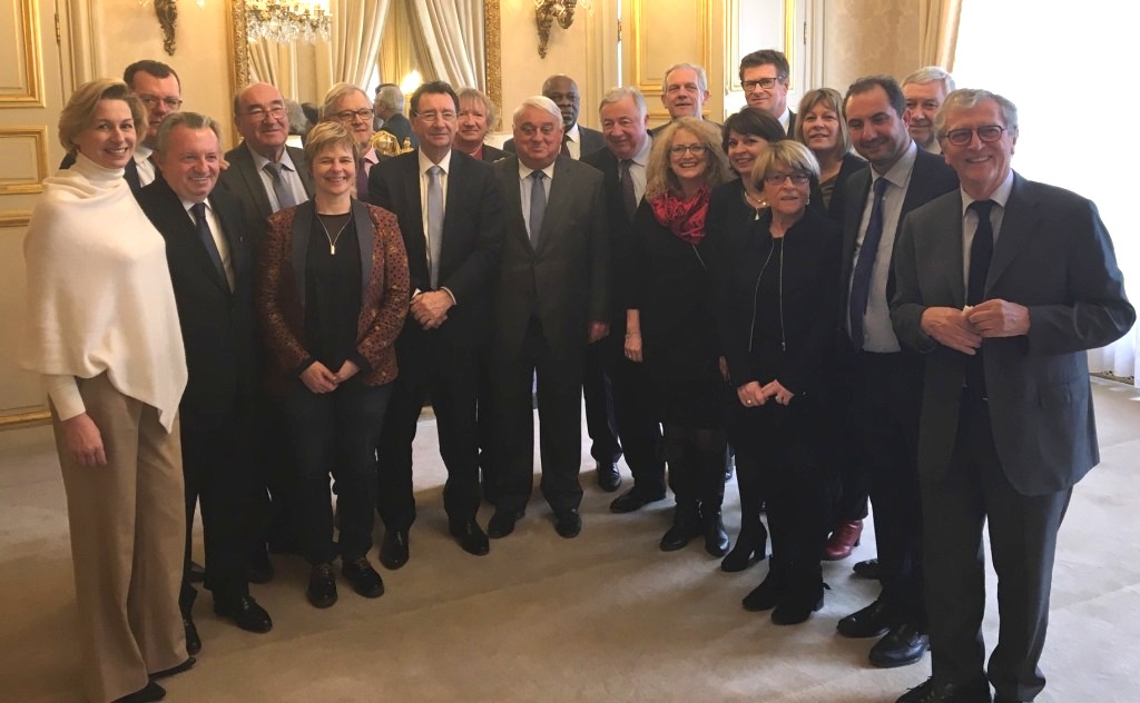 Voeux du Président Larcher aux membres du R.D.S.E.