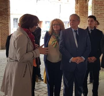 Visite du Ministre de la Cohésion des territoires en Haute-Garonne