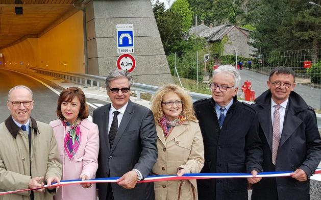 Inauguration de la déviation pour la commune de Saint-Béat