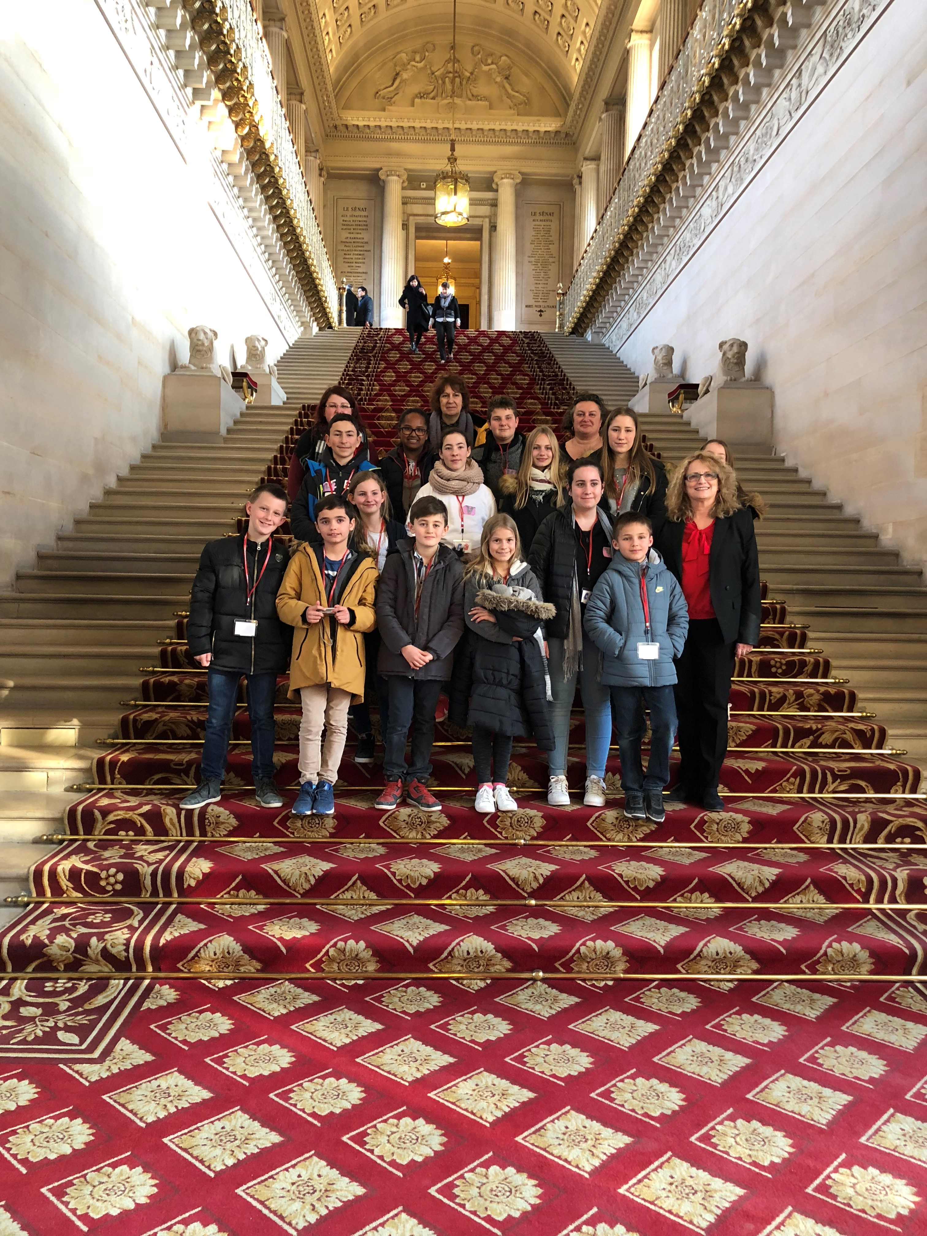 Visite du Conseil Municipal des Jeunes de la Ville de Leguevin