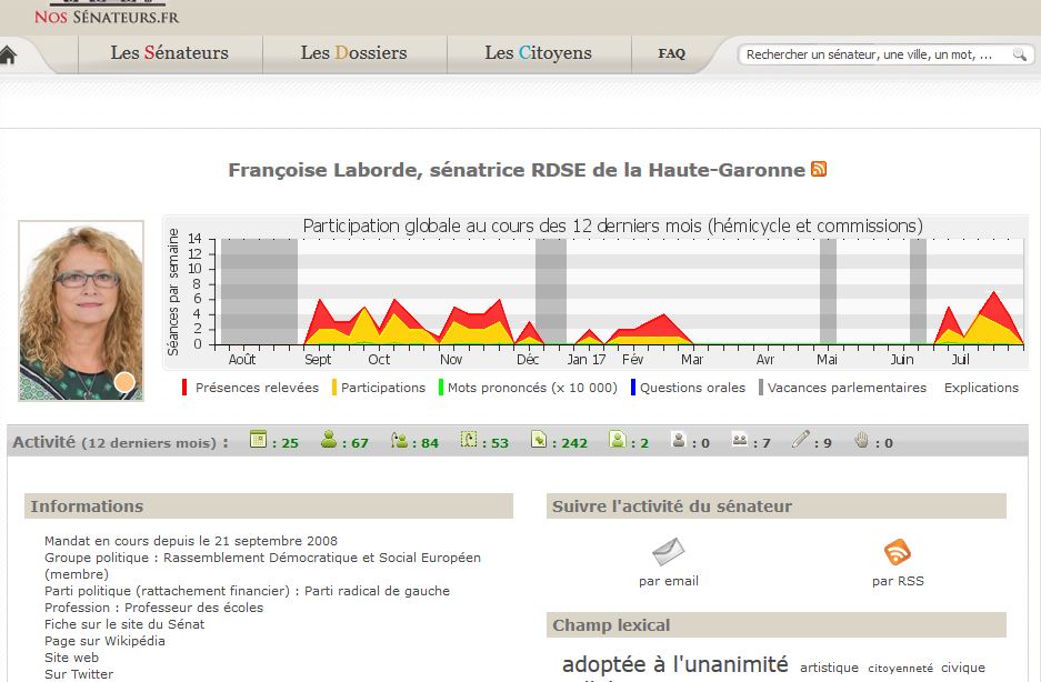 Rentrée parlementaire 2017 / 2018