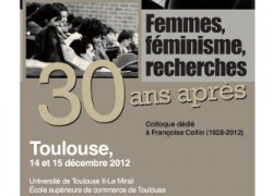 Colloque féminisme à Toulouse